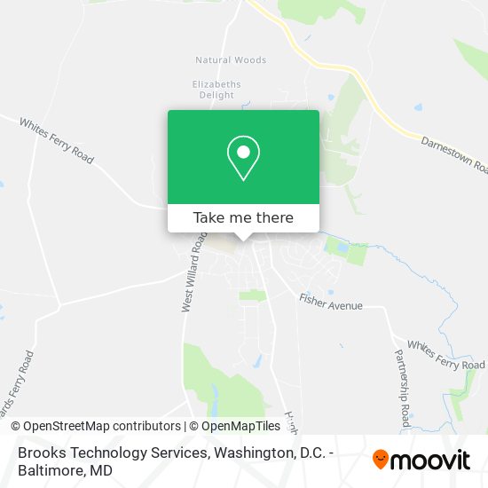 Brooks Technology Services map