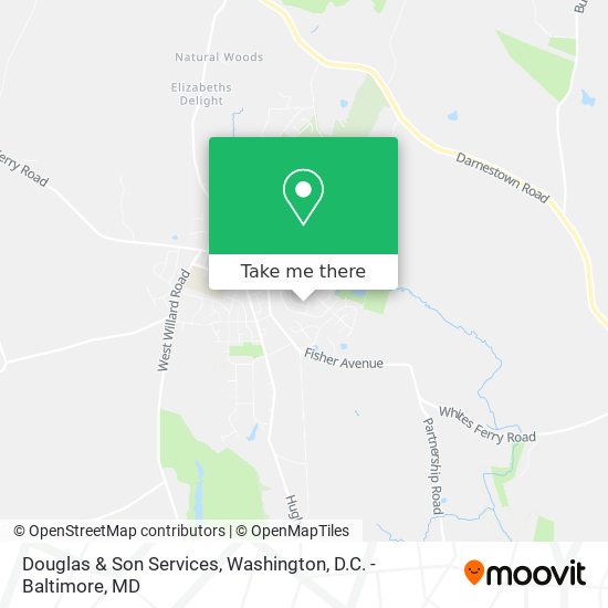 Douglas & Son Services map