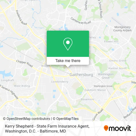 Kerry Shepherd - State Farm Insurance Agent map