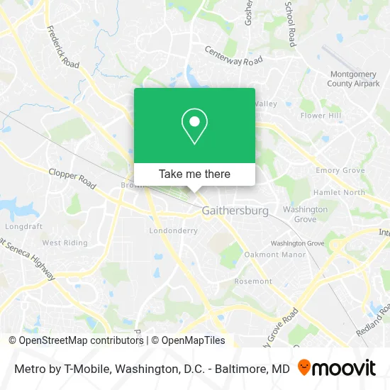 Metro by T-Mobile map