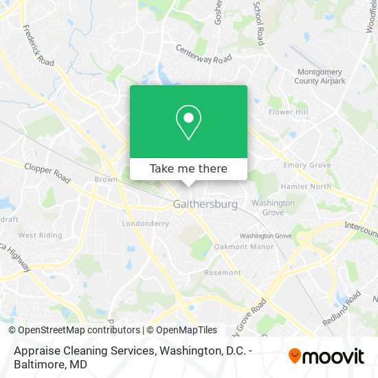 Mapa de Appraise Cleaning Services