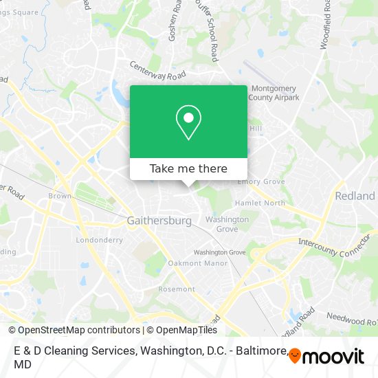 Mapa de E & D Cleaning Services