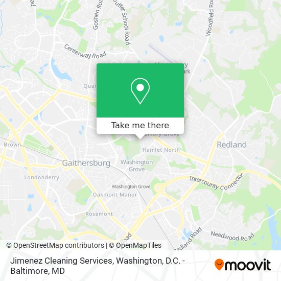 Jimenez Cleaning Services map