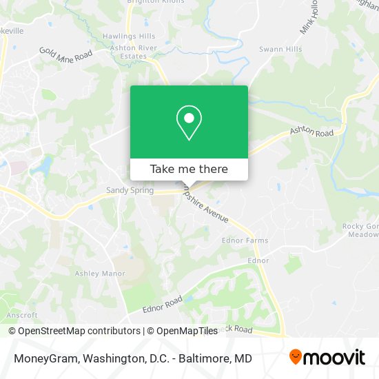 MoneyGram map