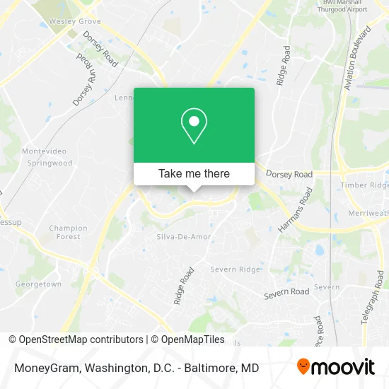 MoneyGram map
