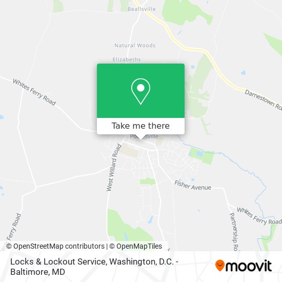 Locks & Lockout Service map