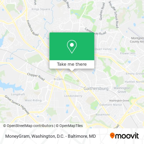 MoneyGram map