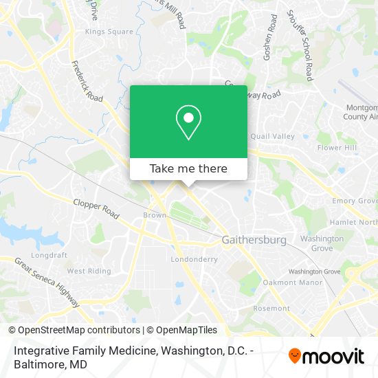 Integrative Family Medicine map