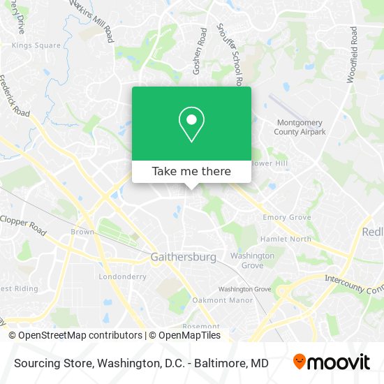 Sourcing Store map