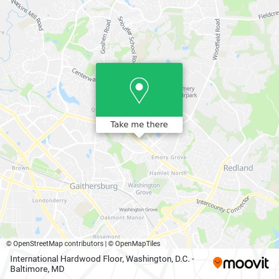 International Hardwood Floor map