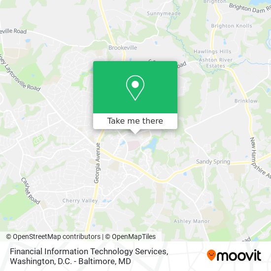 Mapa de Financial Information Technology Services