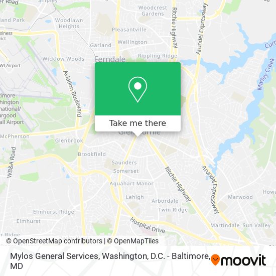 Mylos General Services map