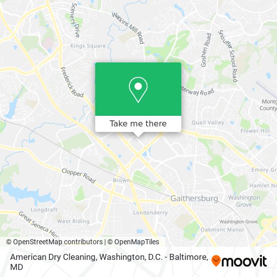 American Dry Cleaning map