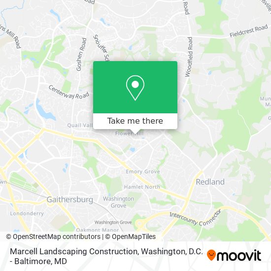 Marcell Landscaping Construction map