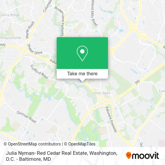 Mapa de Julia Nyman- Red Cedar Real Estate