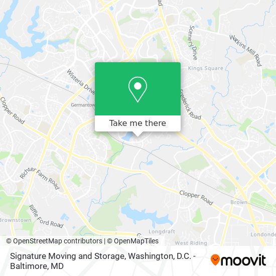 Signature Moving and Storage map