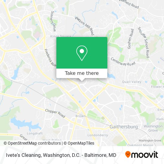 Ivete's Cleaning map