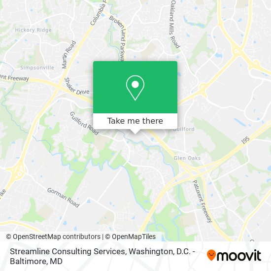 Mapa de Streamline Consulting Services