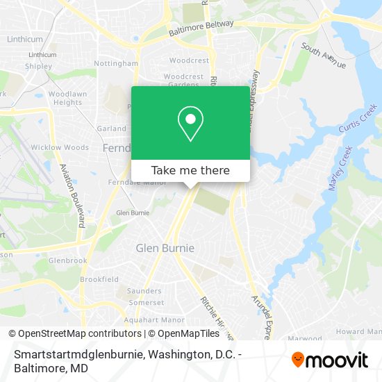 Smartstartmdglenburnie map