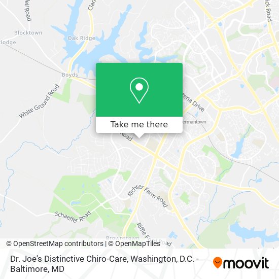 Mapa de Dr. Joe's Distinctive Chiro-Care