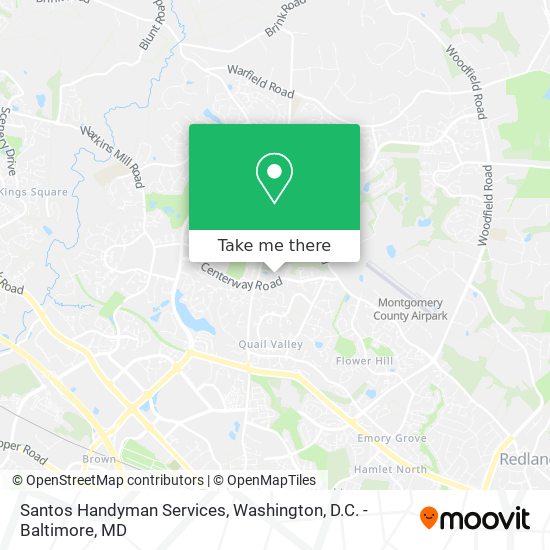 Santos Handyman Services map