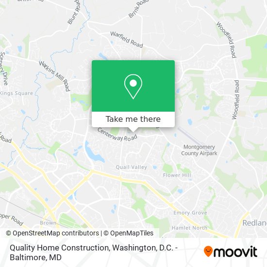 Quality Home Construction map