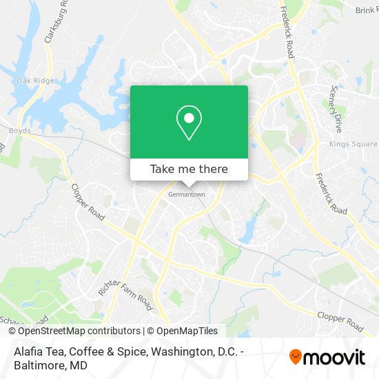 Mapa de Alafia Tea, Coffee & Spice