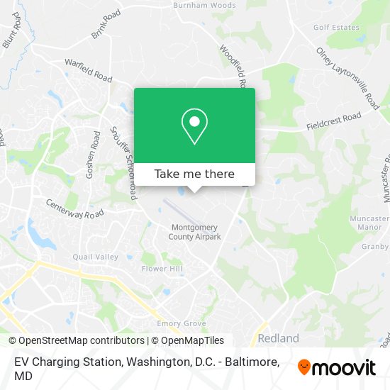 Mapa de EV Charging Station