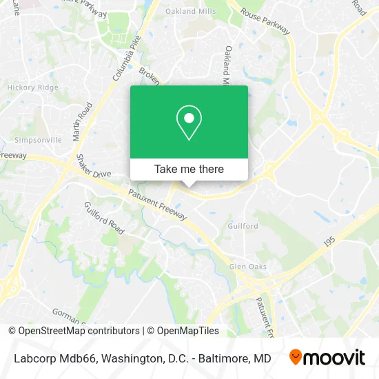 Mapa de Labcorp Mdb66