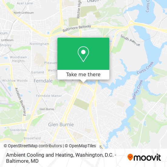 Mapa de Ambient Cooling and Heating