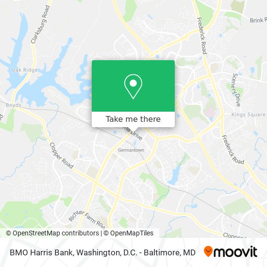 BMO Harris Bank map