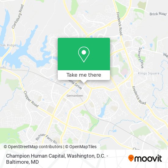 Champion Human Capital map