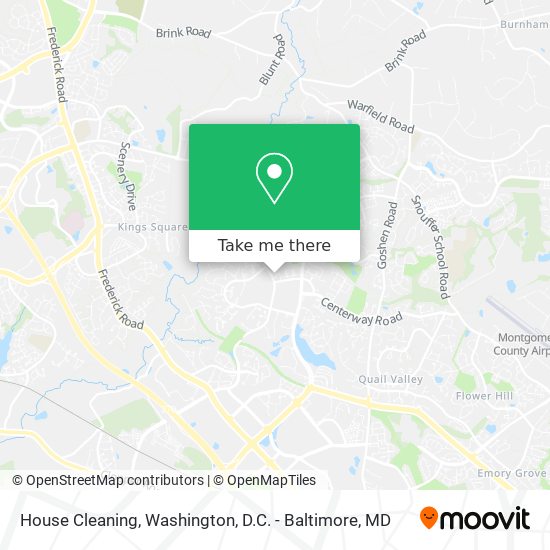 House Cleaning map