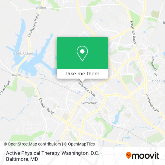 Mapa de Active Physical Therapy