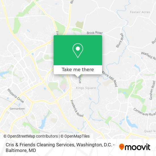 Mapa de Cris & Friends Cleaning Services