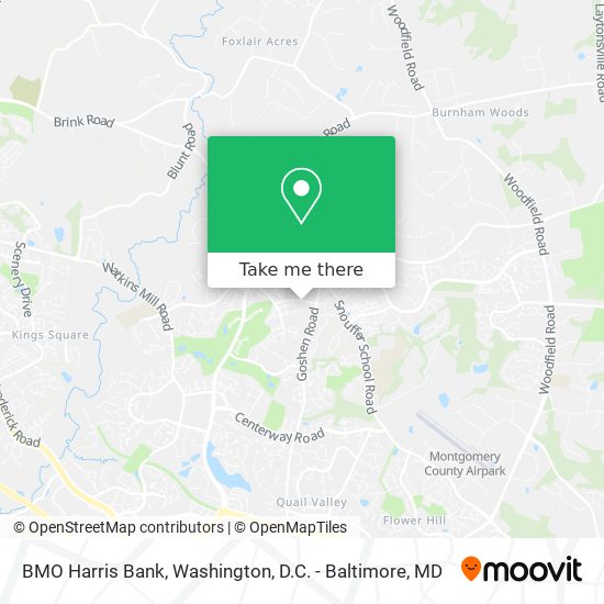 BMO Harris Bank map