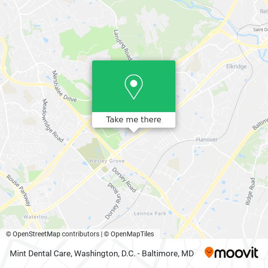 Mint Dental Care map