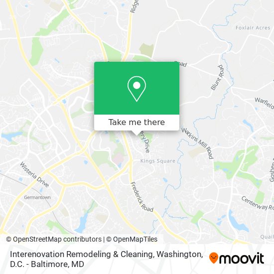 Mapa de Interenovation Remodeling & Cleaning