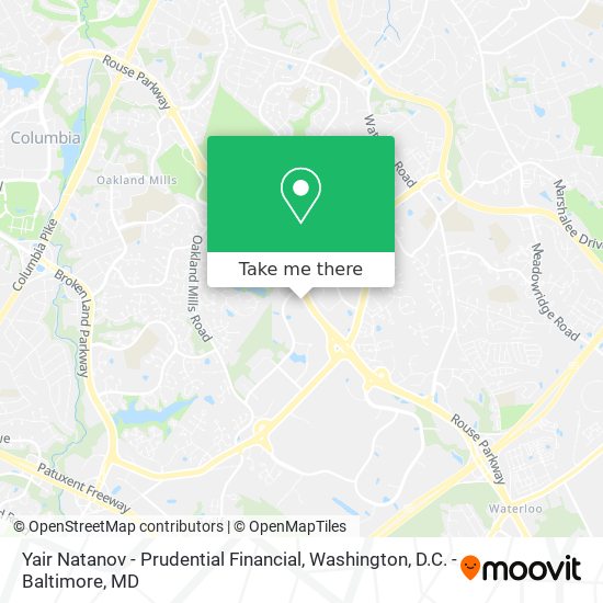 Yair Natanov - Prudential Financial map