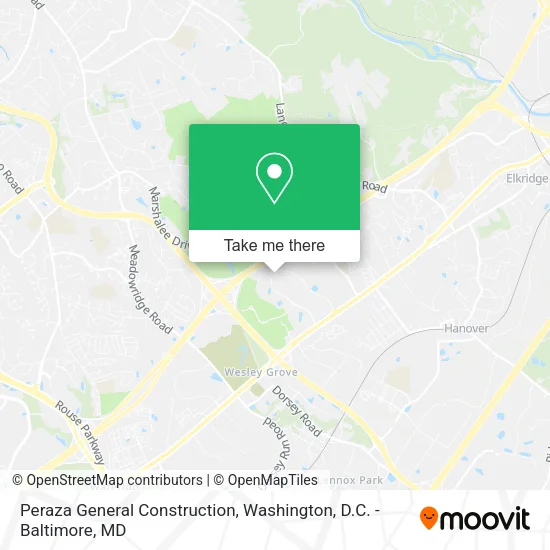 Peraza General Construction map