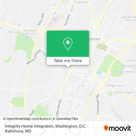 Integrity Home Integraton map