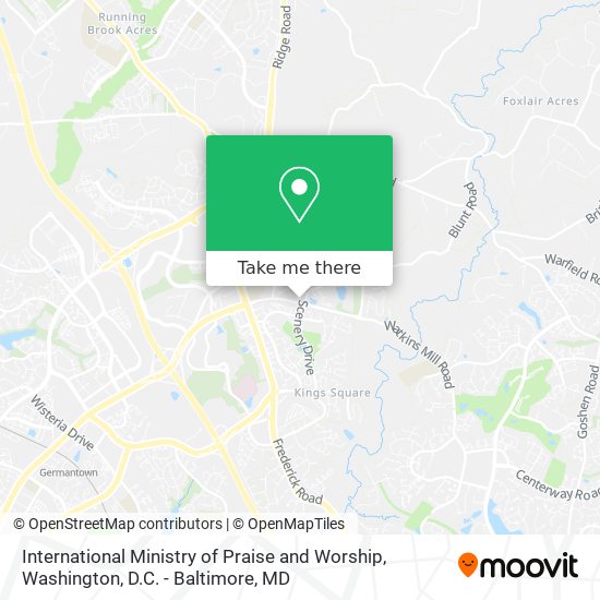 International Ministry of Praise and Worship map