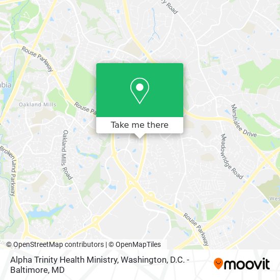 Mapa de Alpha Trinity Health Ministry