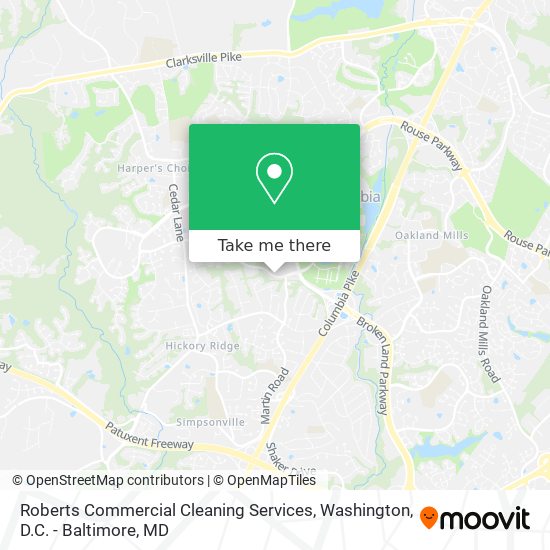 Mapa de Roberts Commercial Cleaning Services