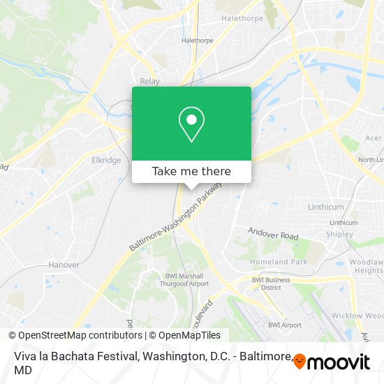 Viva la Bachata Festival map