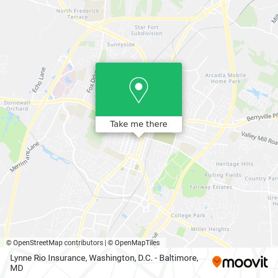 Lynne Rio Insurance map
