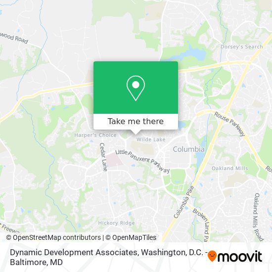 Dynamic Development Associates map