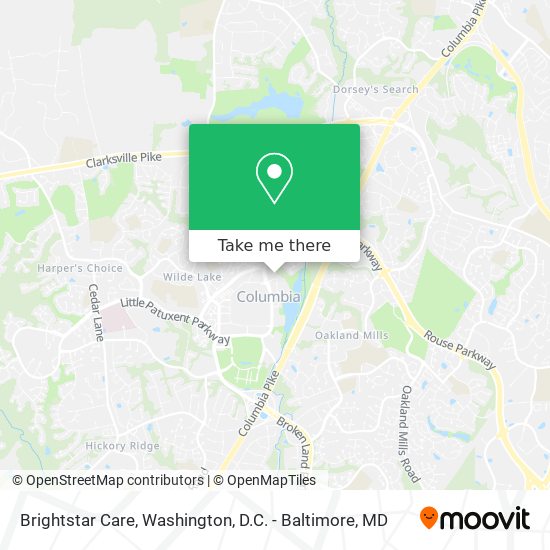 Brightstar Care map