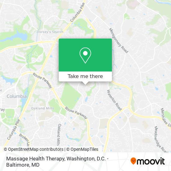 Mapa de Massage Health Therapy