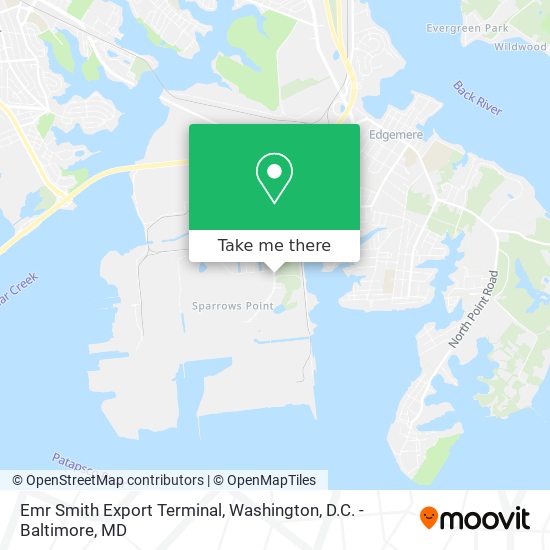 Emr Smith Export Terminal map